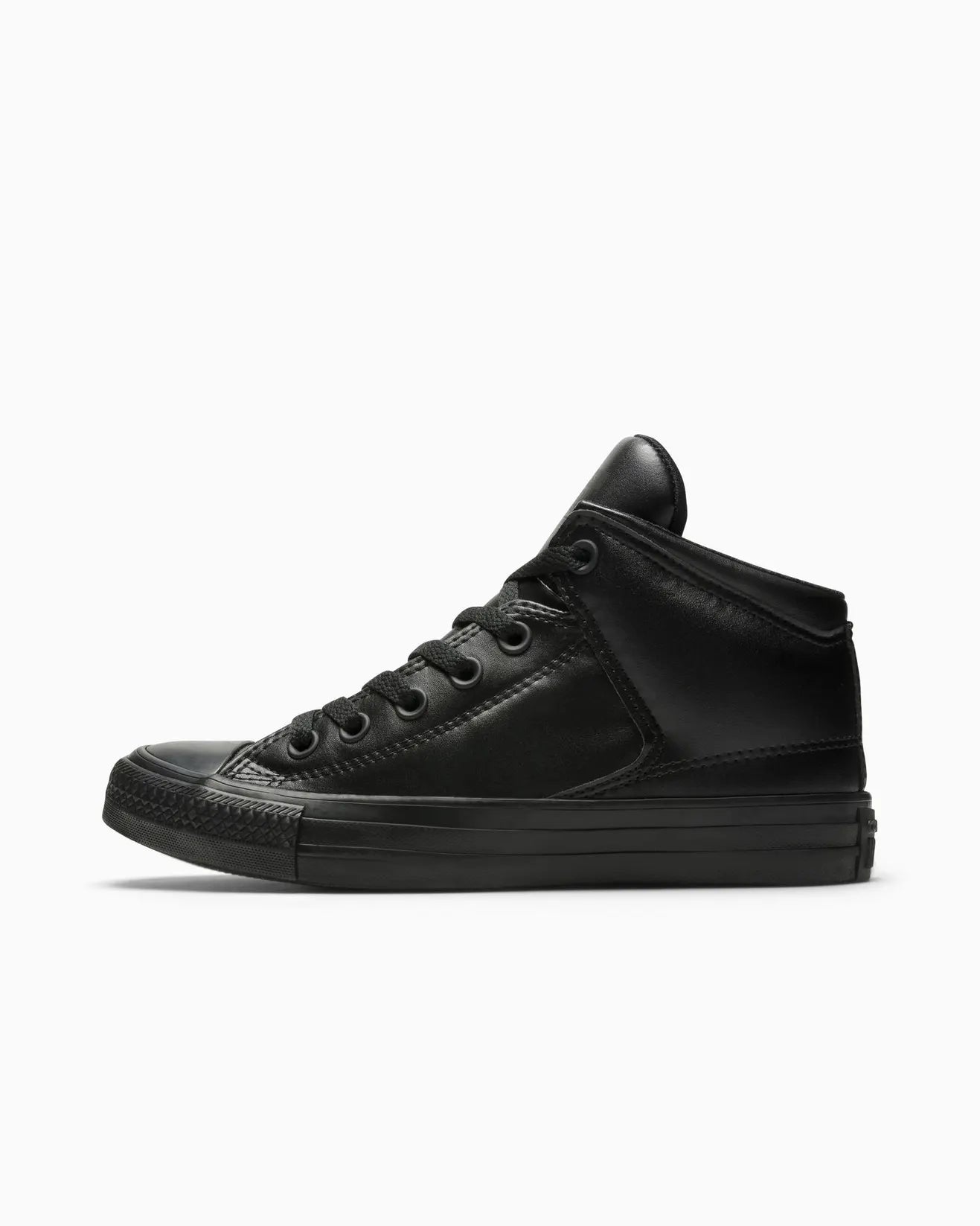 .Converse Chuck Taylor Unisex All Star High Street Mid Black Mono - (A10447) - OXL - R1L6