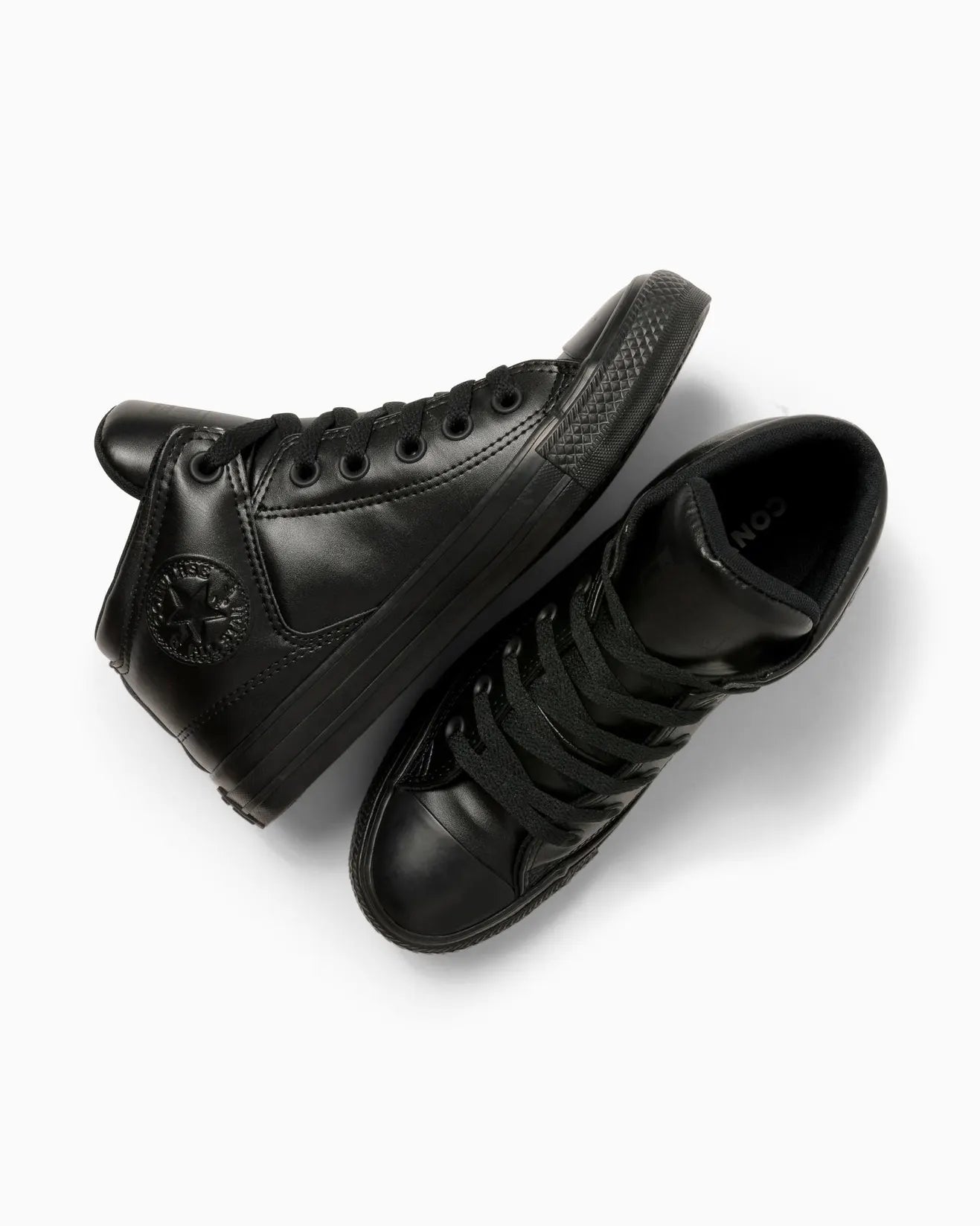 .Converse Chuck Taylor Unisex All Star High Street Mid Black Mono - (A10447) - OXL - R1L6