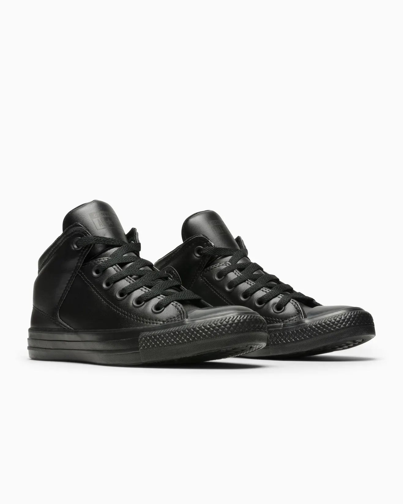 .Converse Chuck Taylor Unisex All Star High Street Mid Black Mono - (A10447) - OXL - R1L6