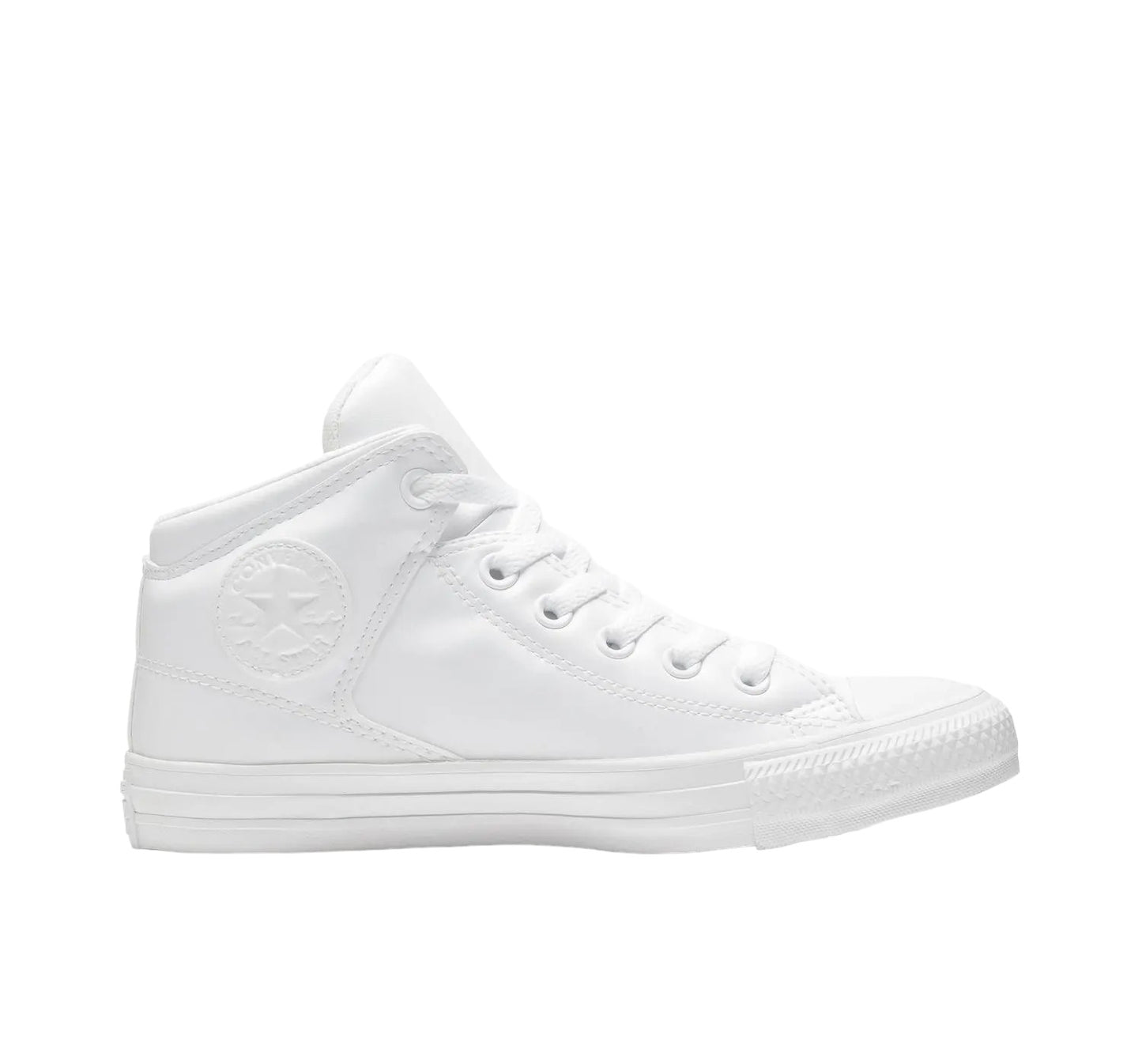 .Converse Chuck Taylor All Star White Mono High Cut High Street Mid  - (A10448) - OSM - R1L8