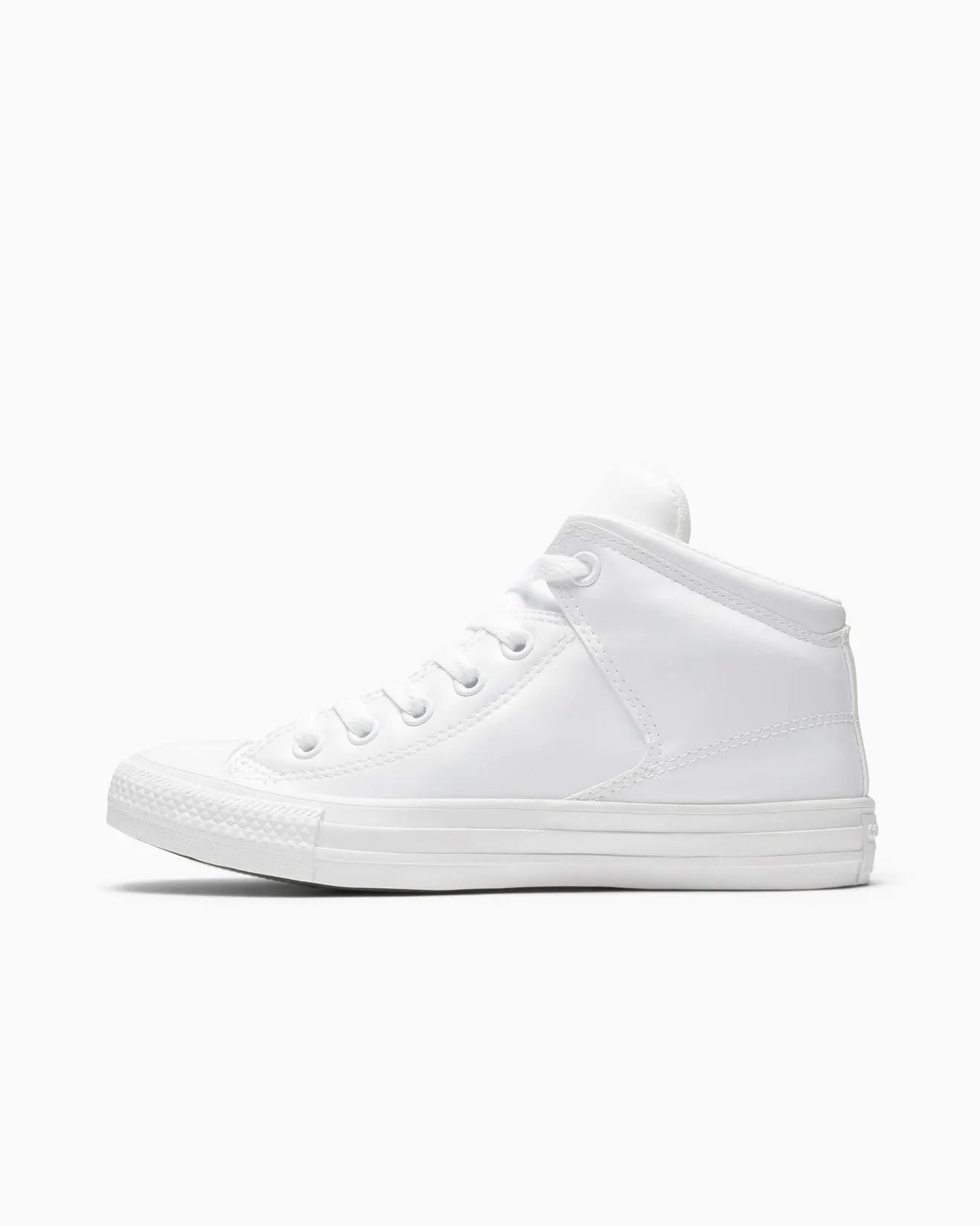 .Converse Chuck Taylor All Star White Mono High Cut High Street Mid  - (A10448) - OSM - R1L8