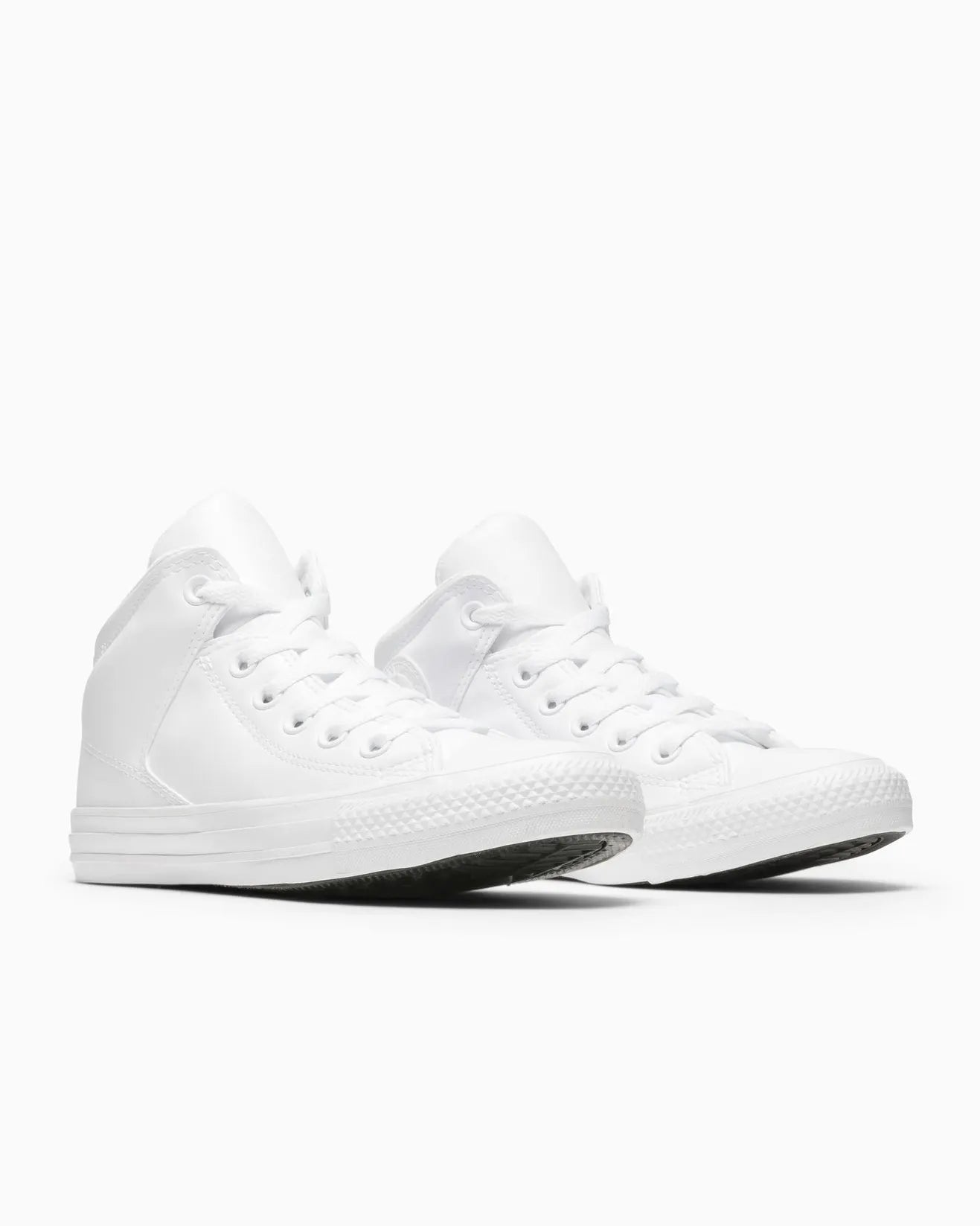 .Converse Chuck Taylor All Star White Mono High Cut High Street Mid  - (A10448) - OSM - R1L8