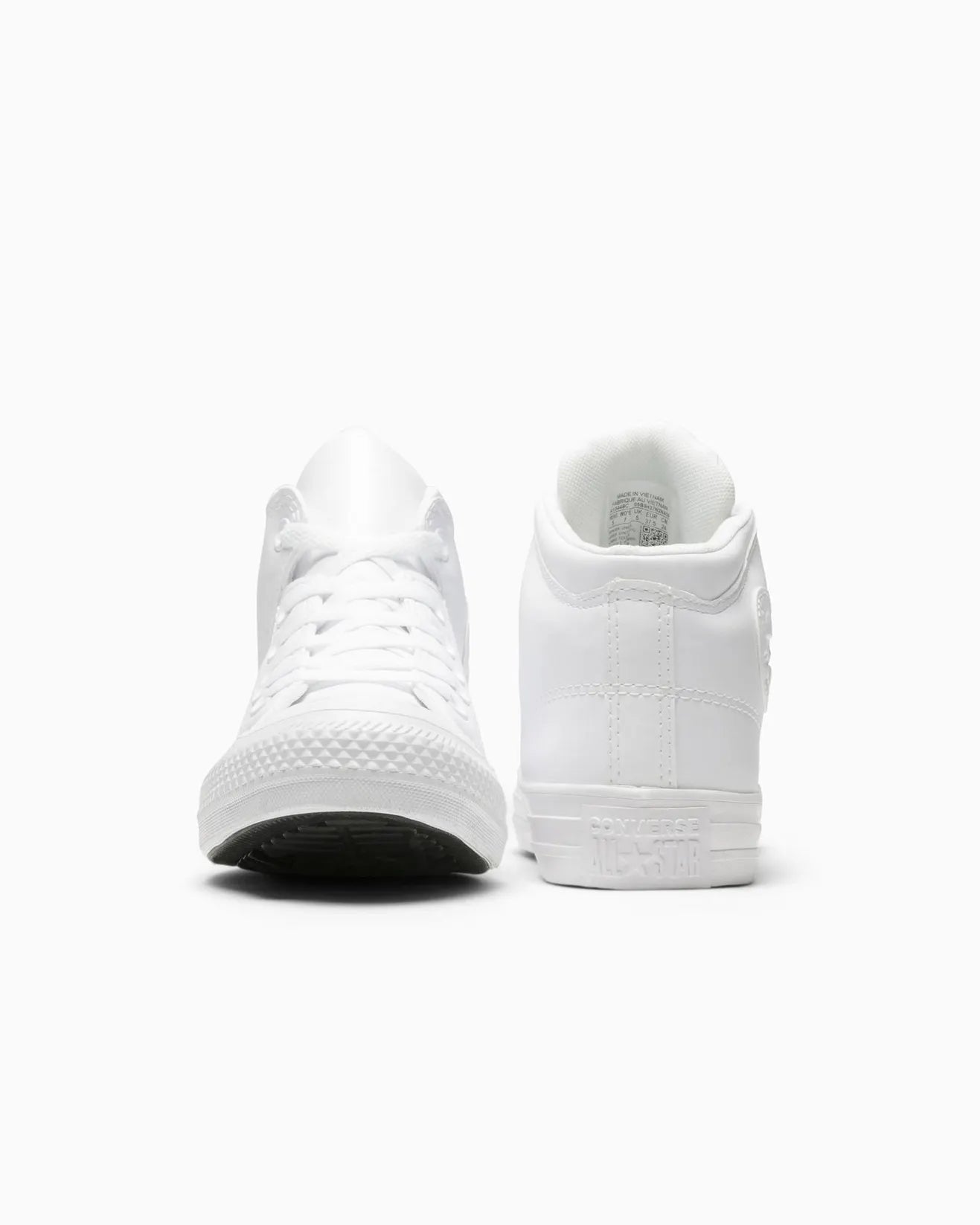 .Converse Chuck Taylor All Star White Mono High Cut High Street Mid  - (A10448) - OSM - R1L8