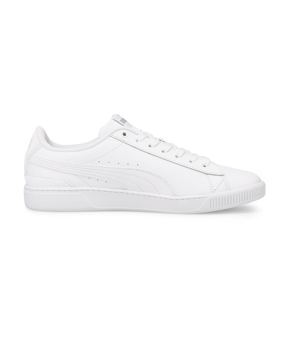 All white 2025 leather pumas