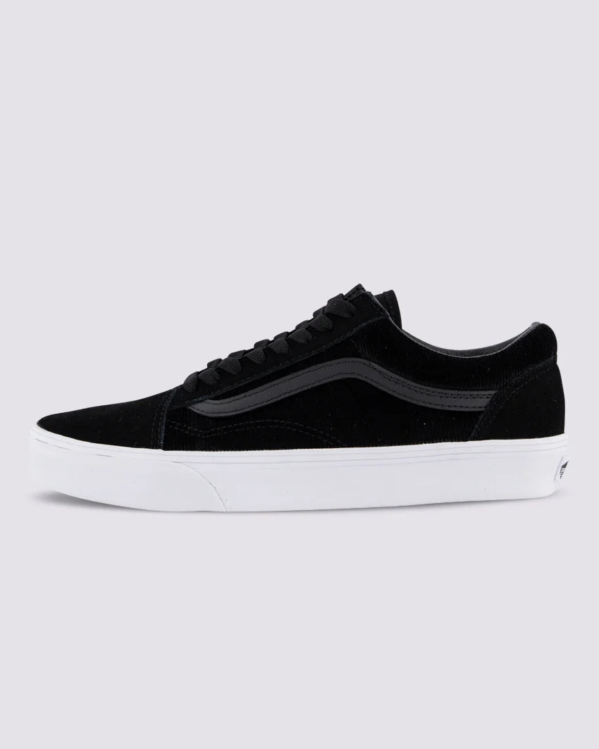 .Vans Old Skool - CORDUROY BLACK/WHITE - (VN000CR5BM) - BM8 - R1L6