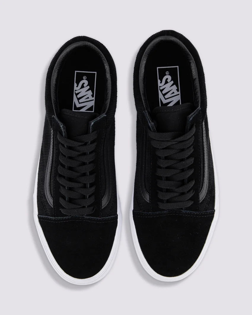 .Vans Old Skool - CORDUROY BLACK/WHITE - (VN000CR5BM) - BM8 - R1L6