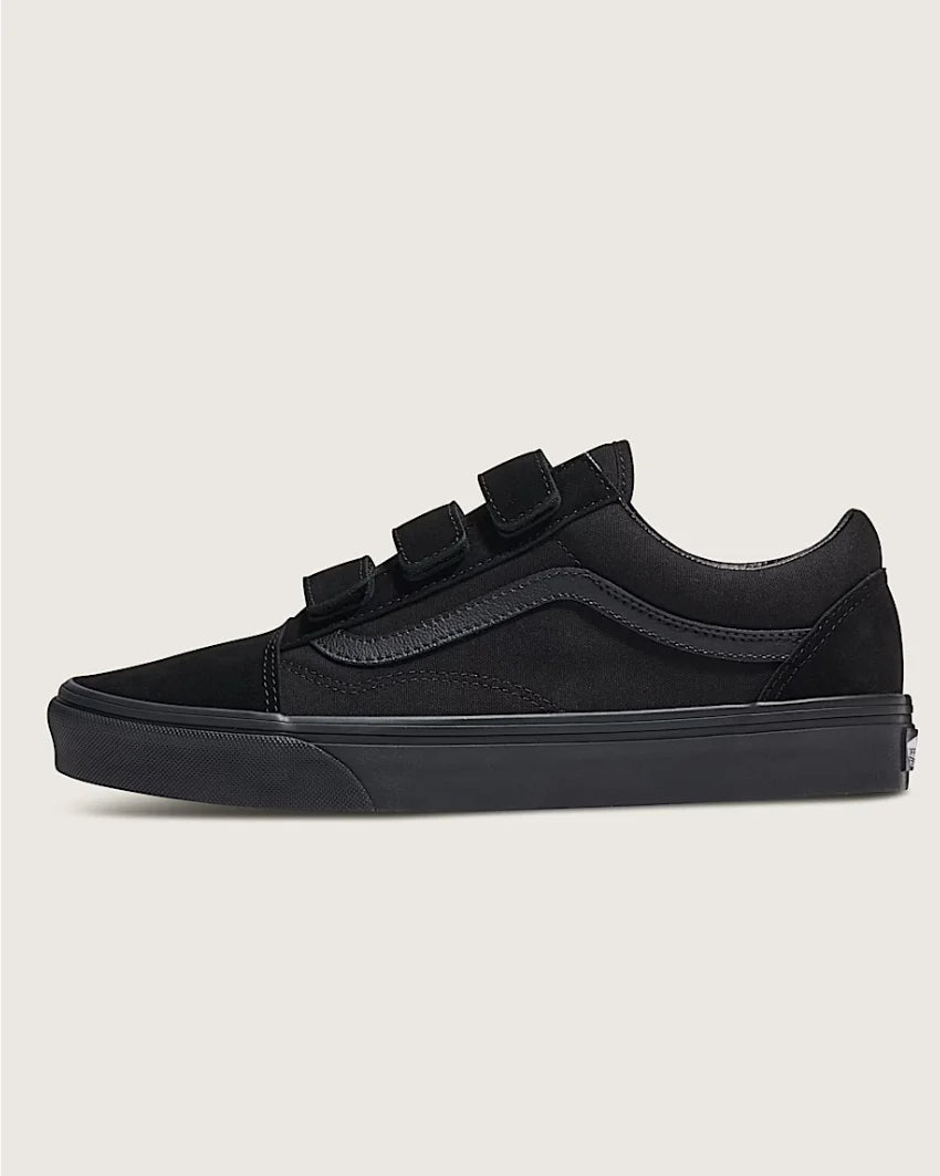 .Vans Old Skool Velcro Mono All Black Mens (VNOA3D29D5E.BLK) - BV3 - R1L6