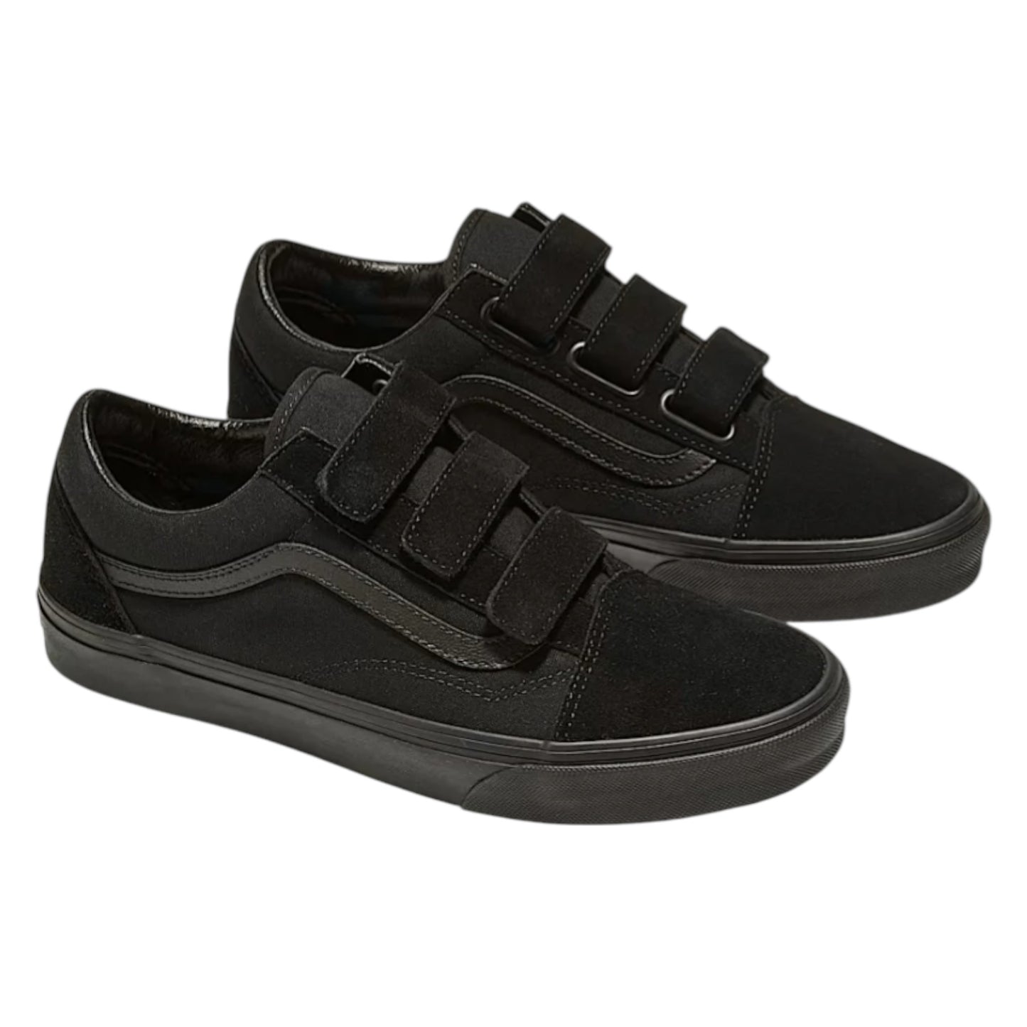 .Vans Old Skool Velcro Mono All Black Mens (VNOA3D29D5E.BLK) - BV3 - R1L6