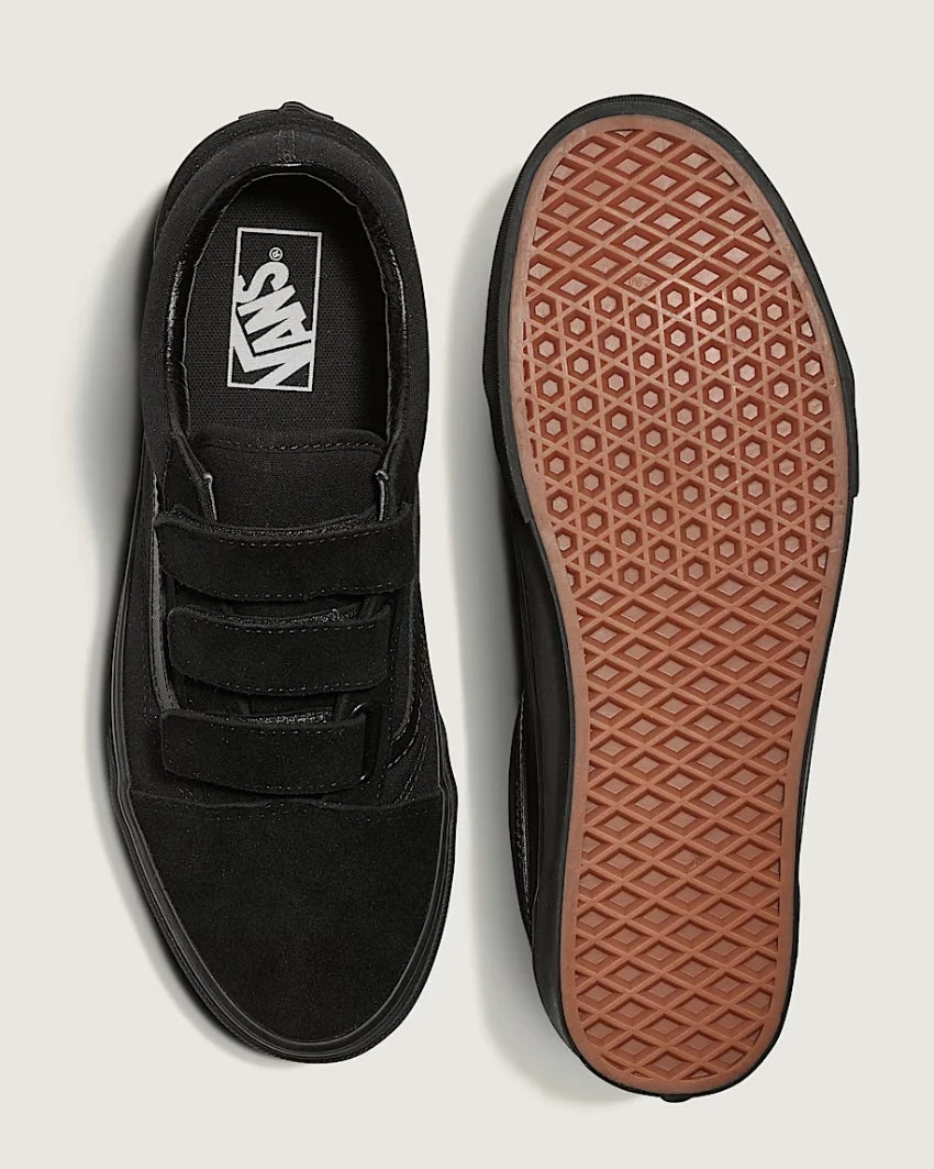 .Vans Old Skool Velcro Mono All Black Mens (VNOA3D29D5E.BLK) - BV3 - R1L6