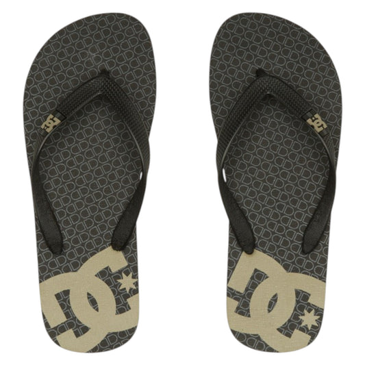 SPRAY - FLIP-FLOPS FOR MEN BLACK/TAN - (ADYL100080) - F