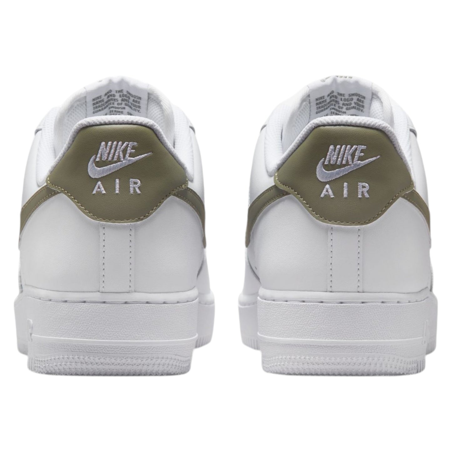 .Nike Mens Air Force 1 '07 - WHITE/OLIVE - (FJ4146-110) - S77 - L/P