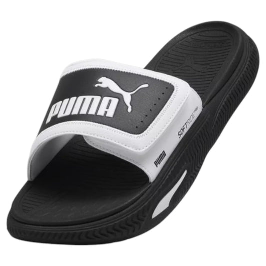 .Puma Softride Slide 24 Velcro - BLACK/WHITE - (395431-02) - S73 - R2L14