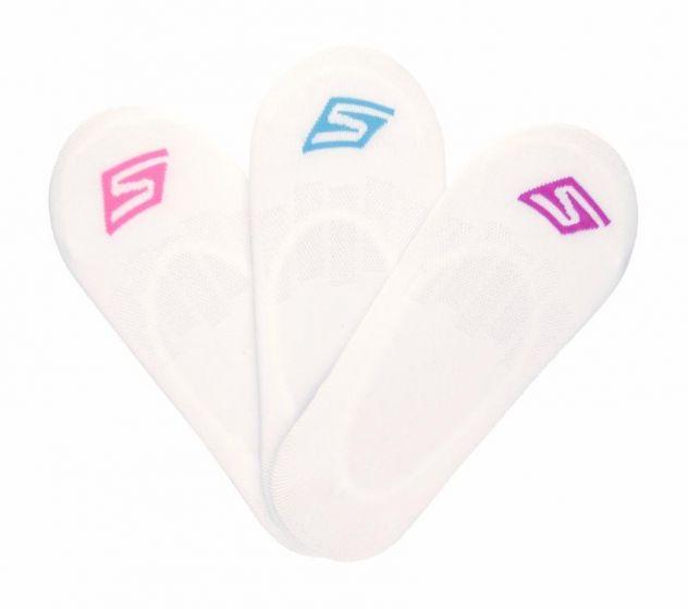 #Skechers Womens 3pk Microfiber Liner Socks - (101584-102) - F