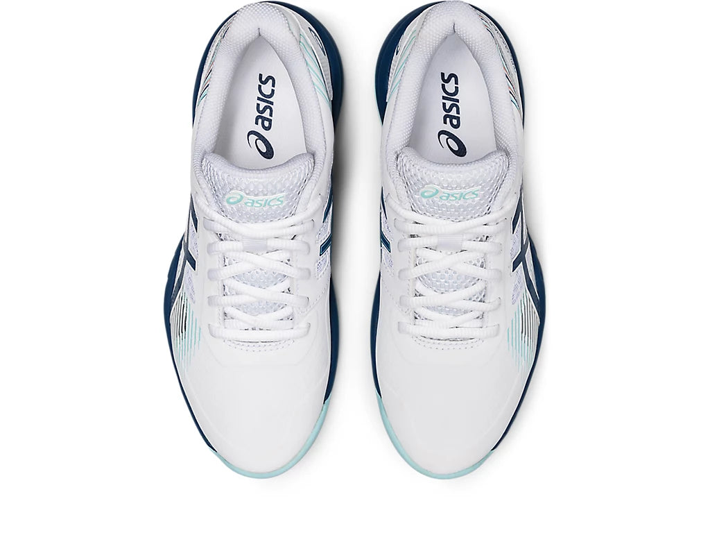 Asics gel academy 8 2025 indigo blue netball trainers