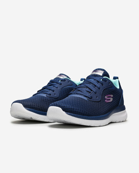 Skechers Womens Bountiful Navy Blue 12606 NVLB BN R2L16