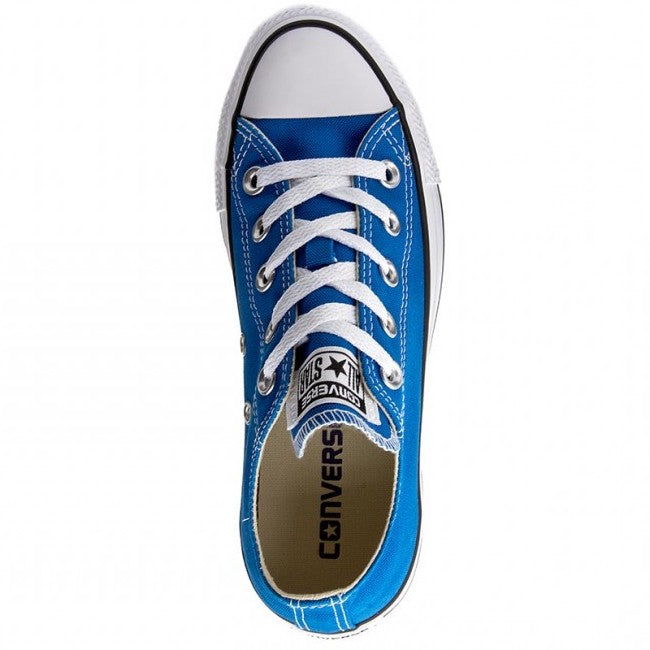 Blue and outlet white converse shoes