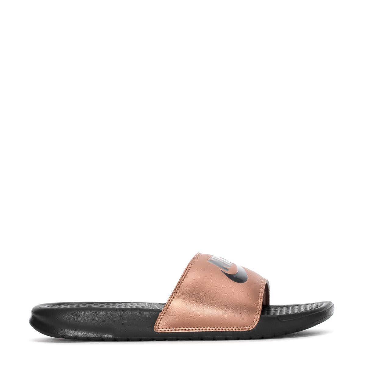Nike Benassi Womens Bronze Scuffs / Slides (343881-900) - I4 - F - L/P