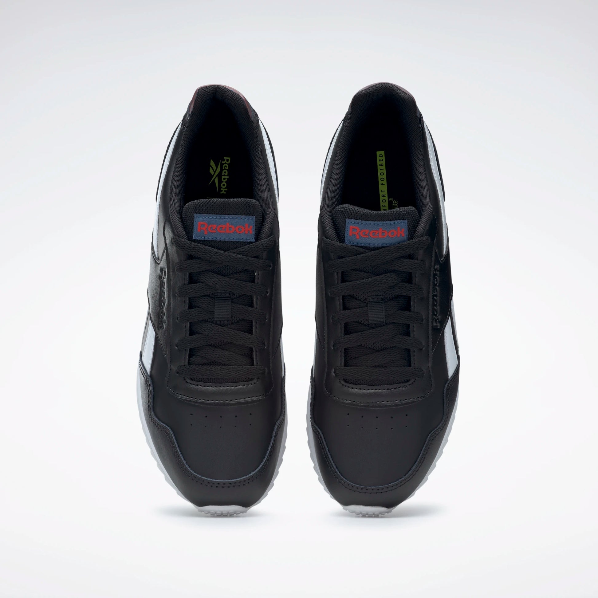 REEBOK ROYAL GLIDE SHOES Core Black Cloud White Batik Blue