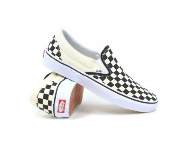 - Vans Classic Slip-on Checkerboard Black White (VN000EYEBWW) - CHK - R1L6