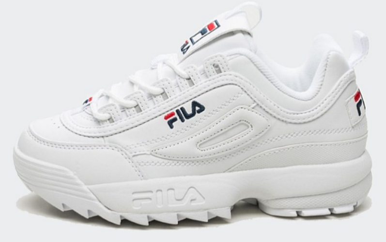 Fila Disruptor II Womens White (FW01655W-111) - A - R2L12