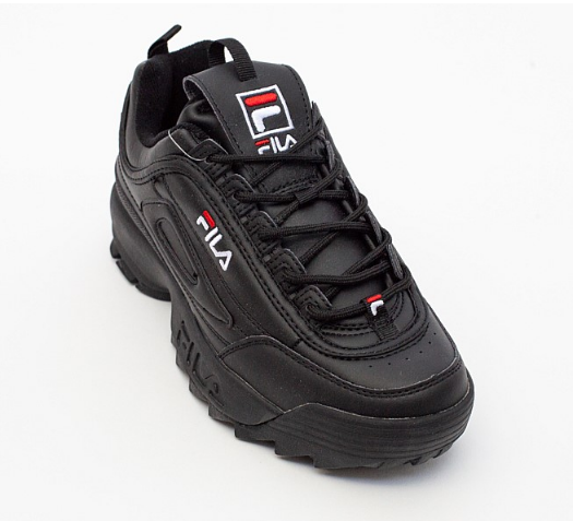 + Fila Disruptor II Womens Black (FW01655W-001) - B - R2L11