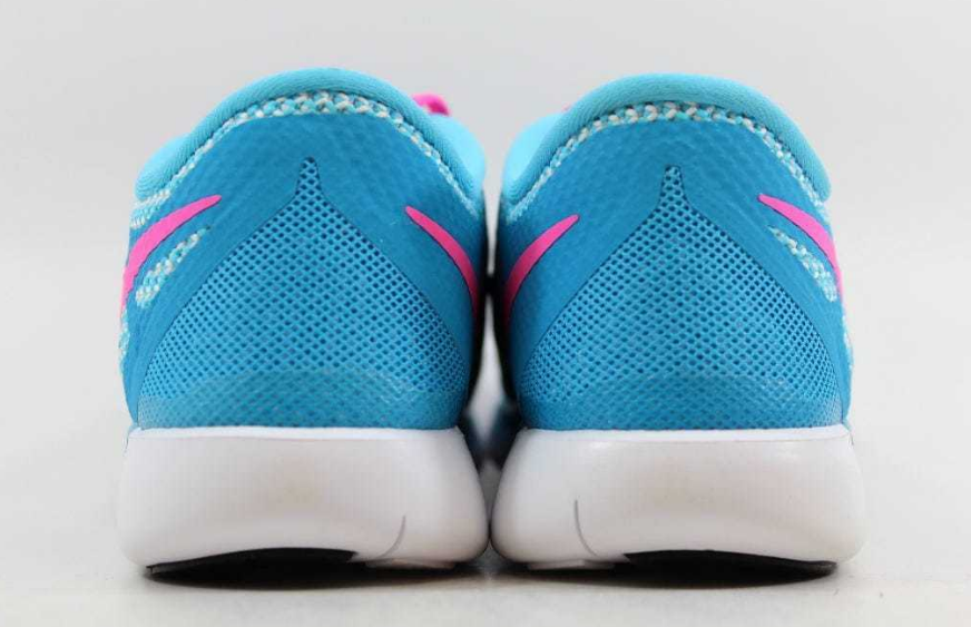 Nike Youth Free 5.0 Blue Lagoon/Pink (64444-401) - GS - L/P