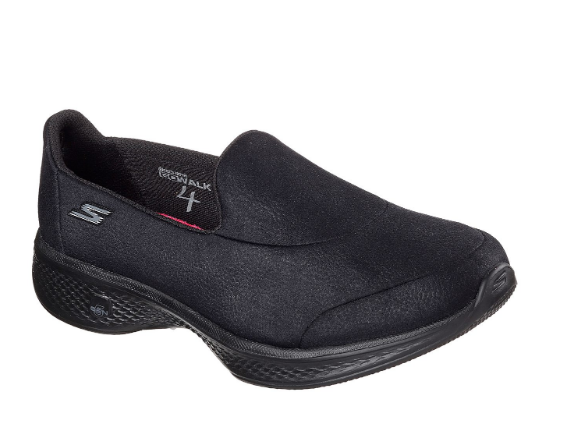 Skechers GO WALK 4 SN14166 BBK BR R2L16 Shoe Bizz