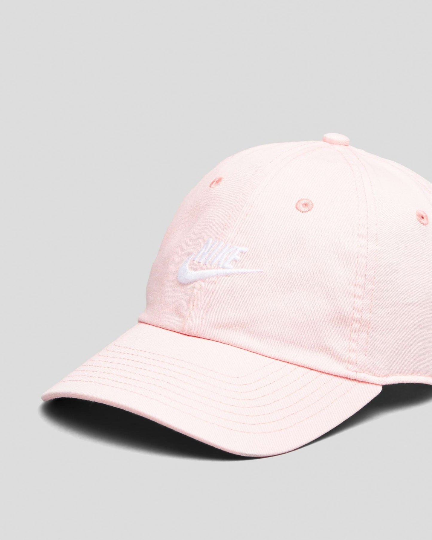 Nike Sportswear Heritage86 Futura Washed Cap 'Pastel Pink White' 91301 -  KICKS CREW
