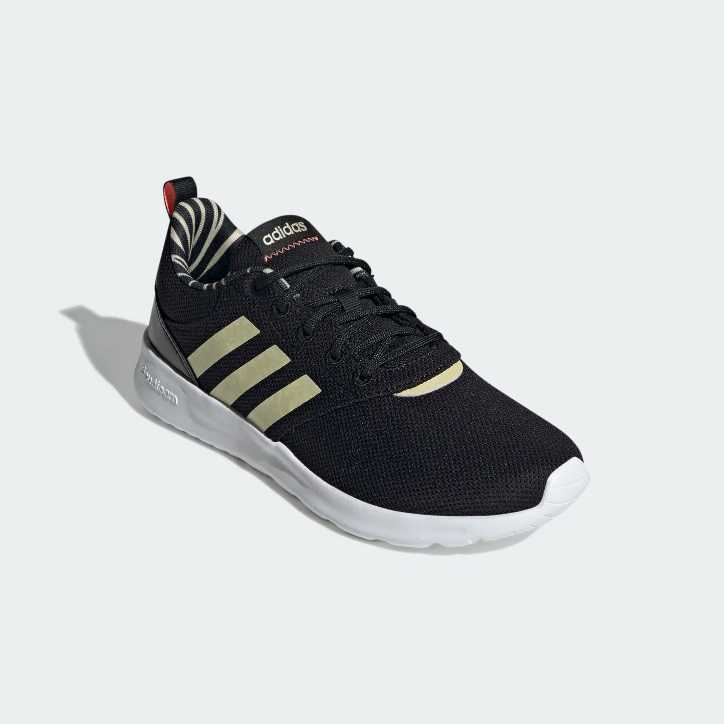 Adidas Womens QT RACER 2.0 Black/Gold Print  - (GX5681) - RTQ - R2L14