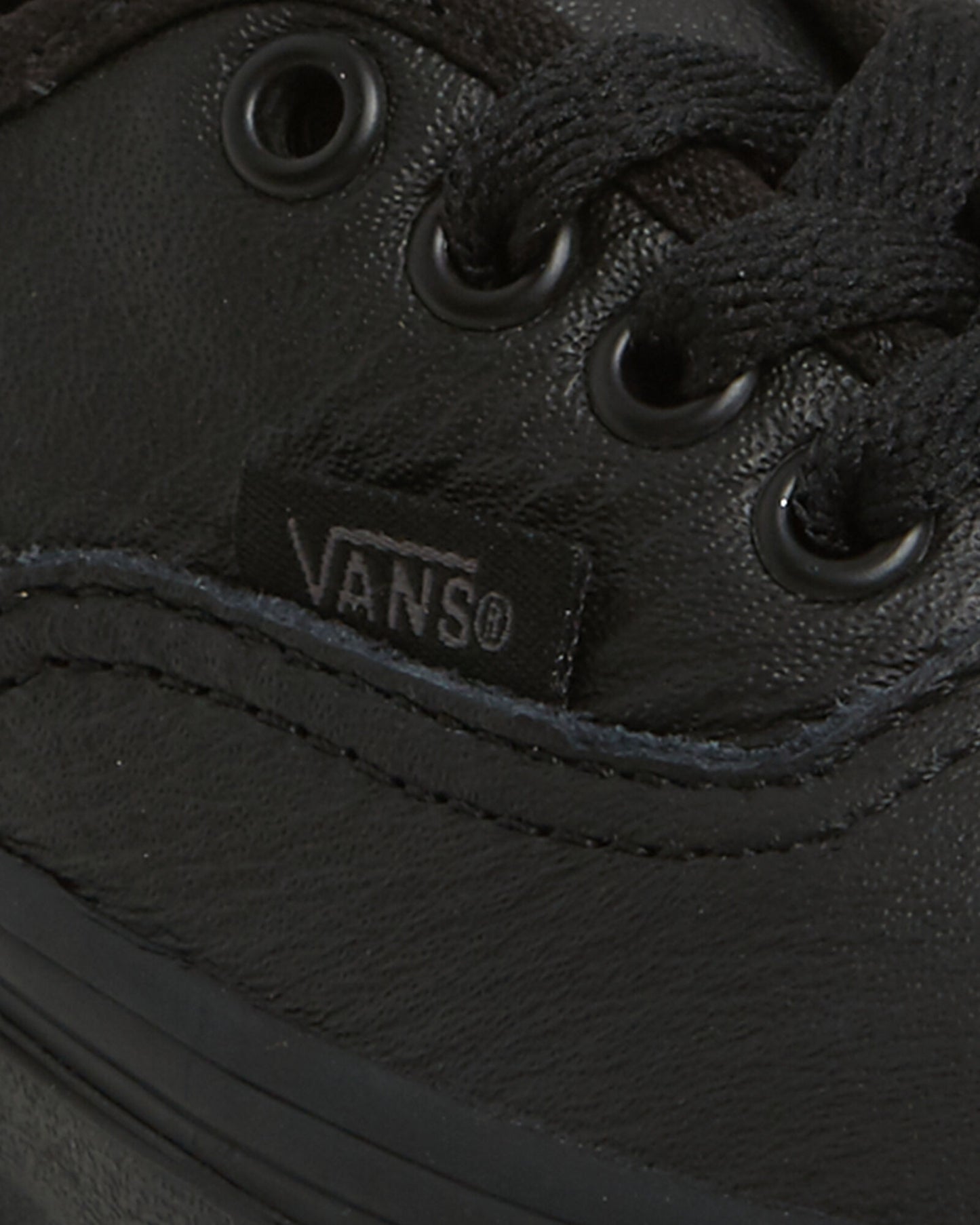 Vans Authentic (leather) Black Youth (VNA3UIVX0S.BLK) - LZ - R1L1