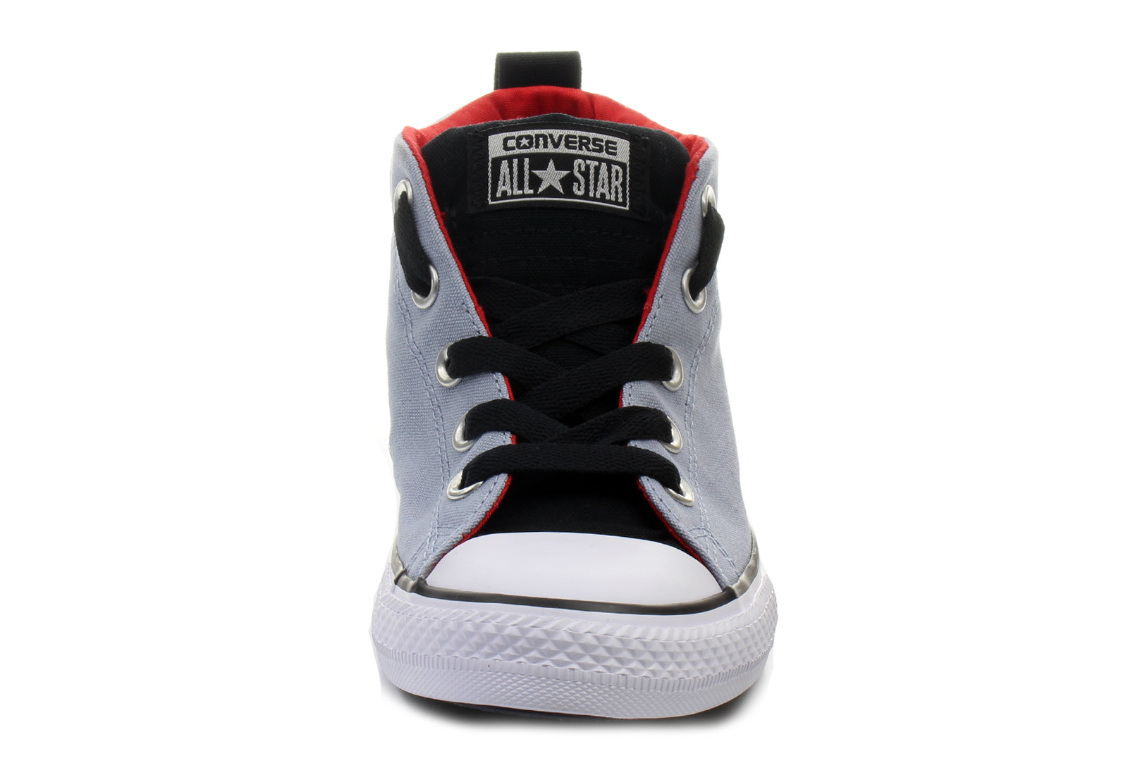 Grey and red clearance converse