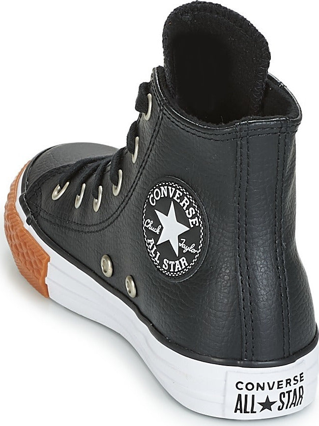Converse black leather shoes nz Clearance