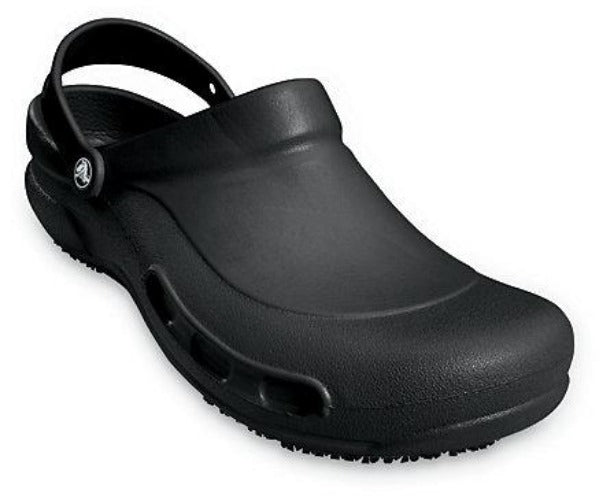 Crocs Unisex Bistro Clog Black (Non Slip Sole) - (10075-001) - BR