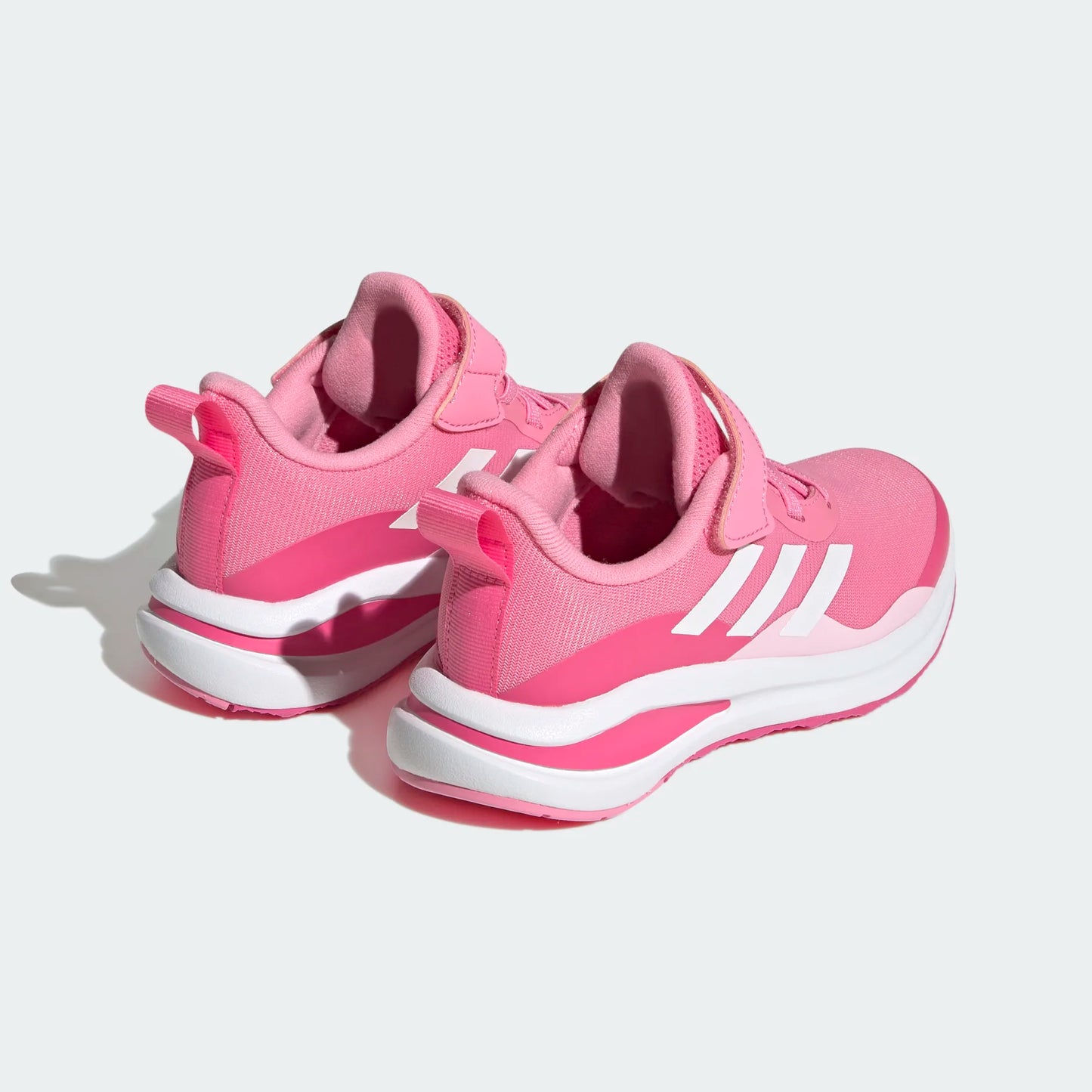 Adidas KIDS FORTARUN SPORT RUNNING ELASTIC LACE AND TOP STRAP SHOES- (GZ1827) - QZ - R2 L13