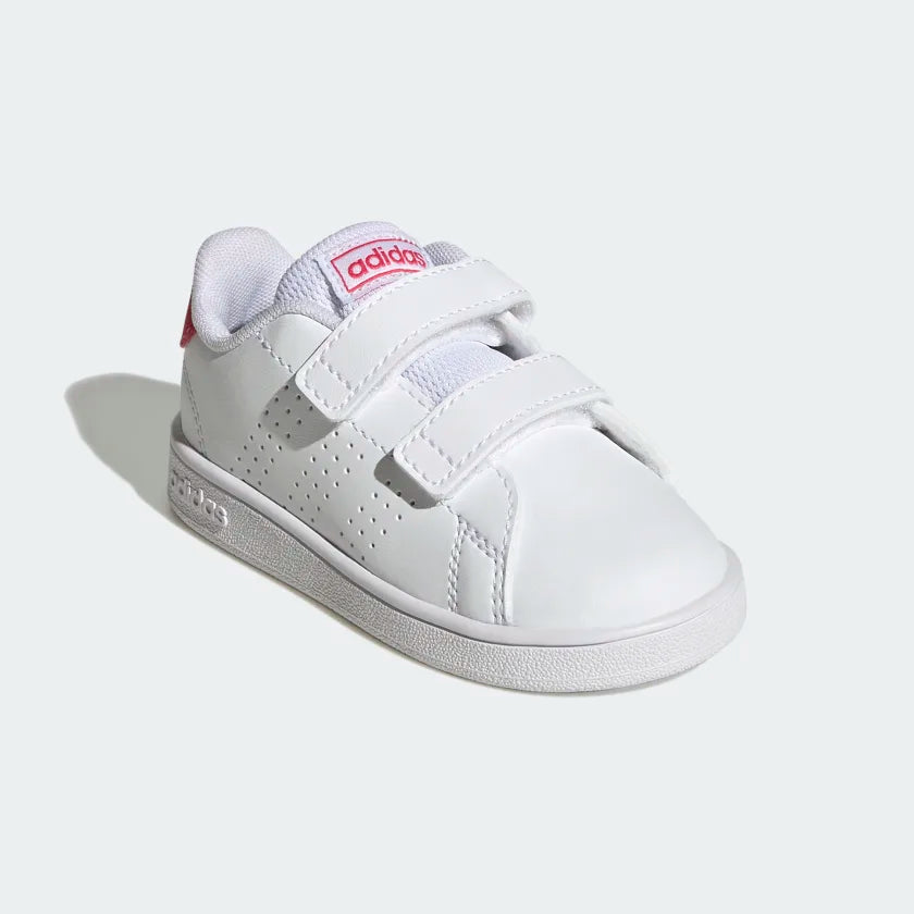 ADIDAS TODDLER ADVANTAGE LIFESTYLE COURT TWO HOOK-AND-LOOP SHOES - (GW6501) - AG - R1L9