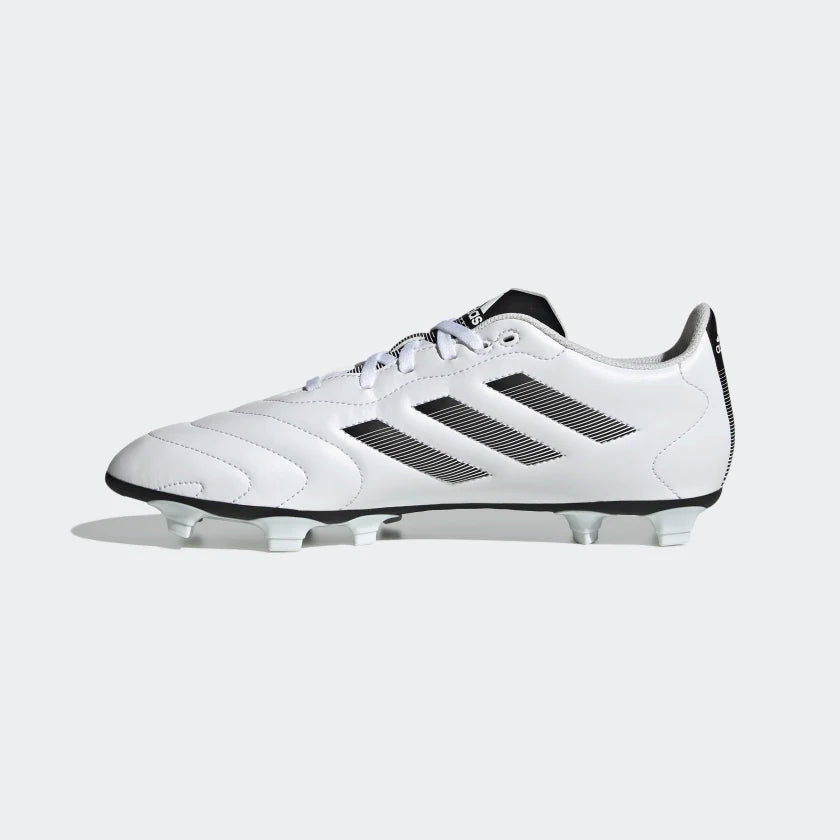 Adidas GOLETTO VIII FG FOOTBALL BOOT WHITE/BLACK - (GY5766) - WT - R2L17
