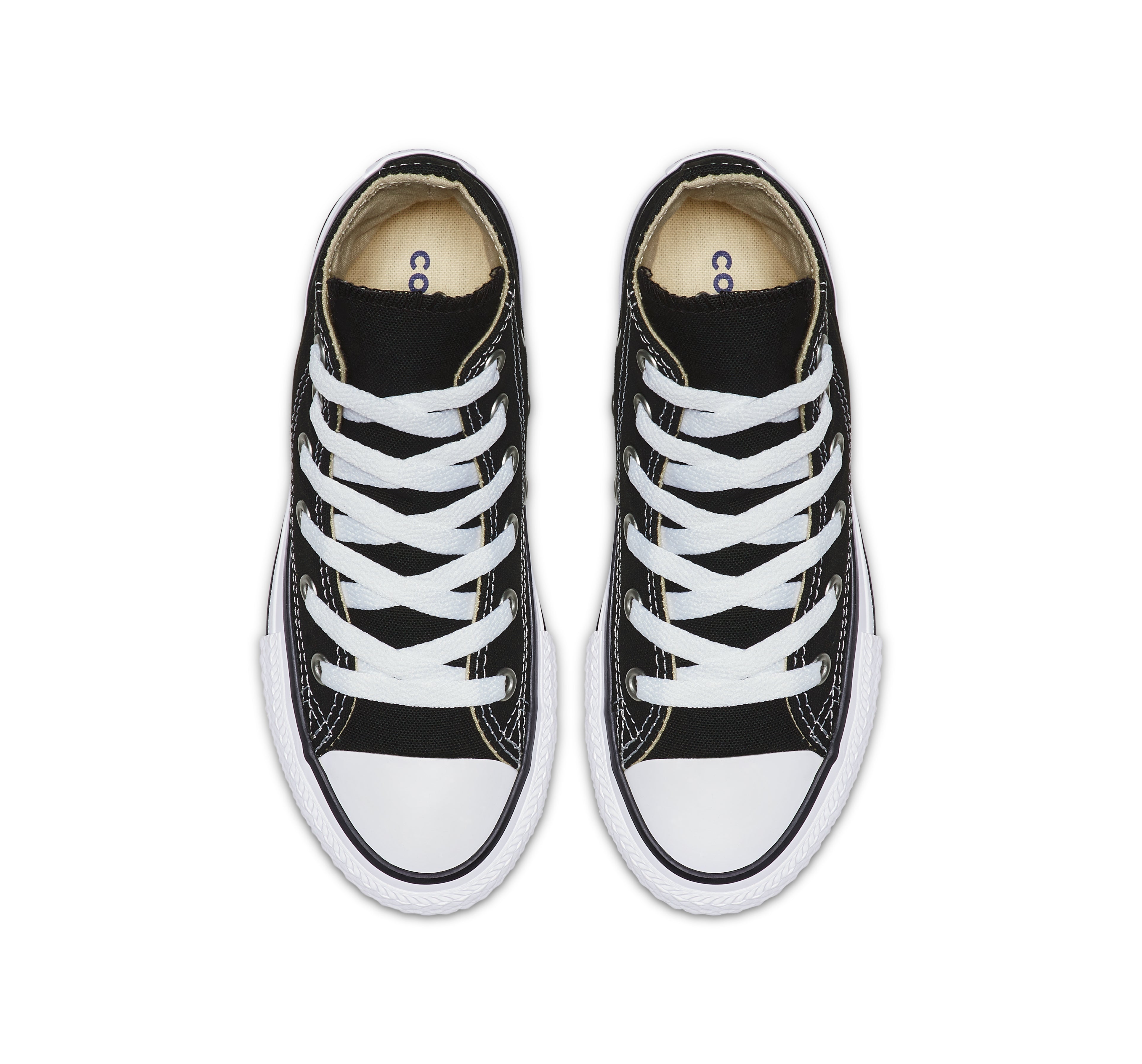 Converse Chuck Taylor Kids Hi Cut Blk Wht 3J231 BLK WHT HI