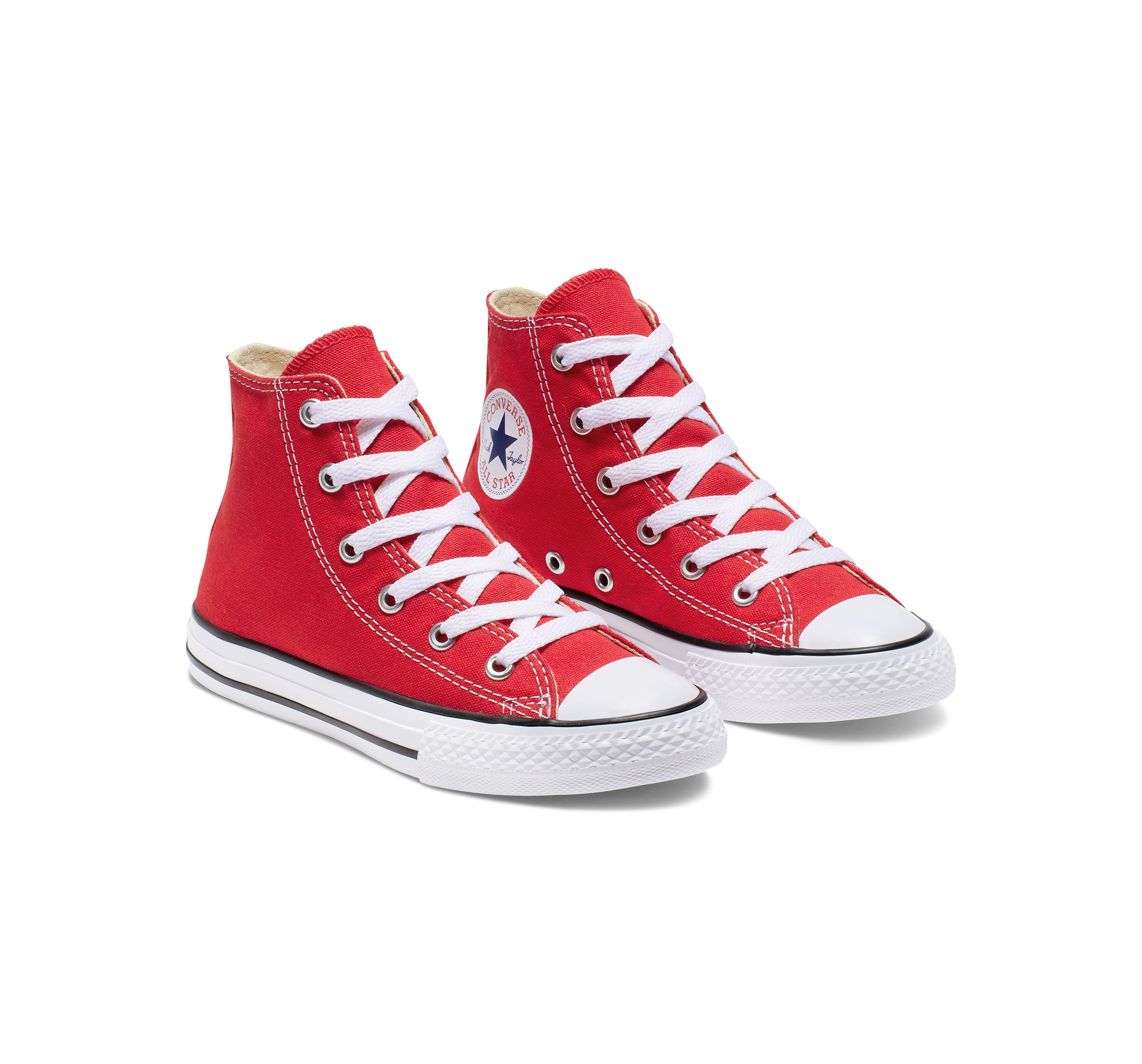 Childrens red cheap converse hi tops