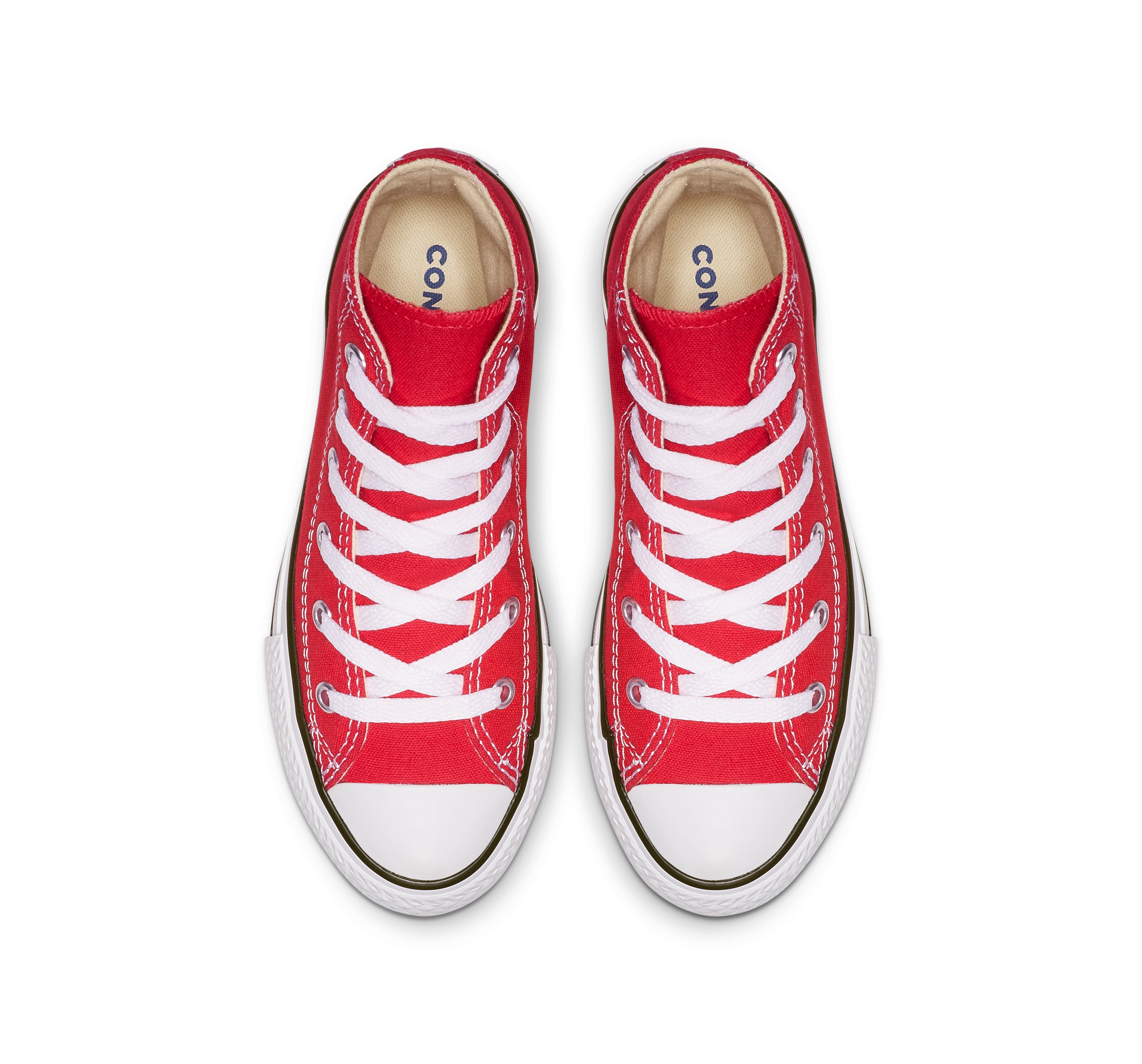 High top shop red converse toddler