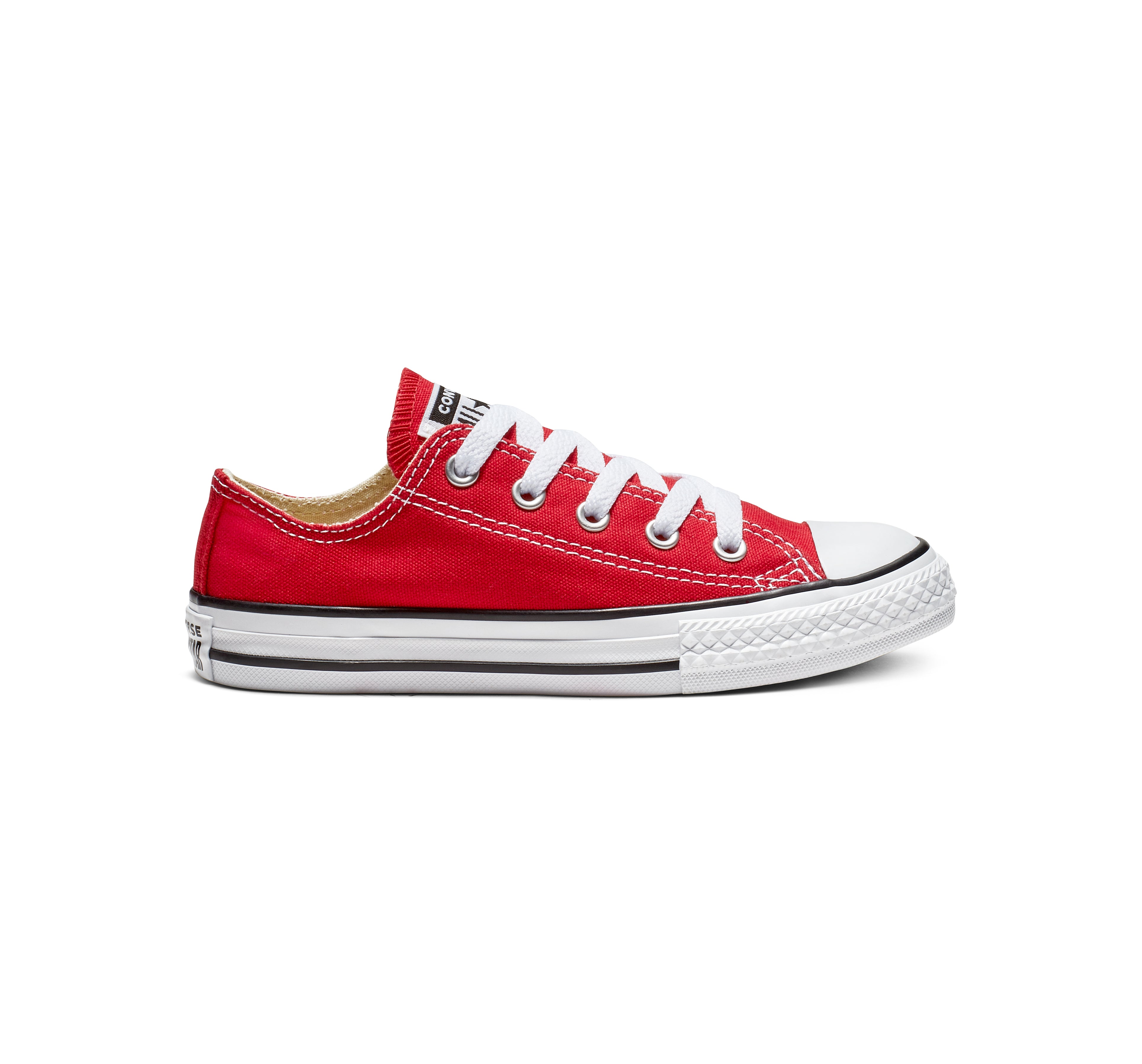 Red converse big on sale kids