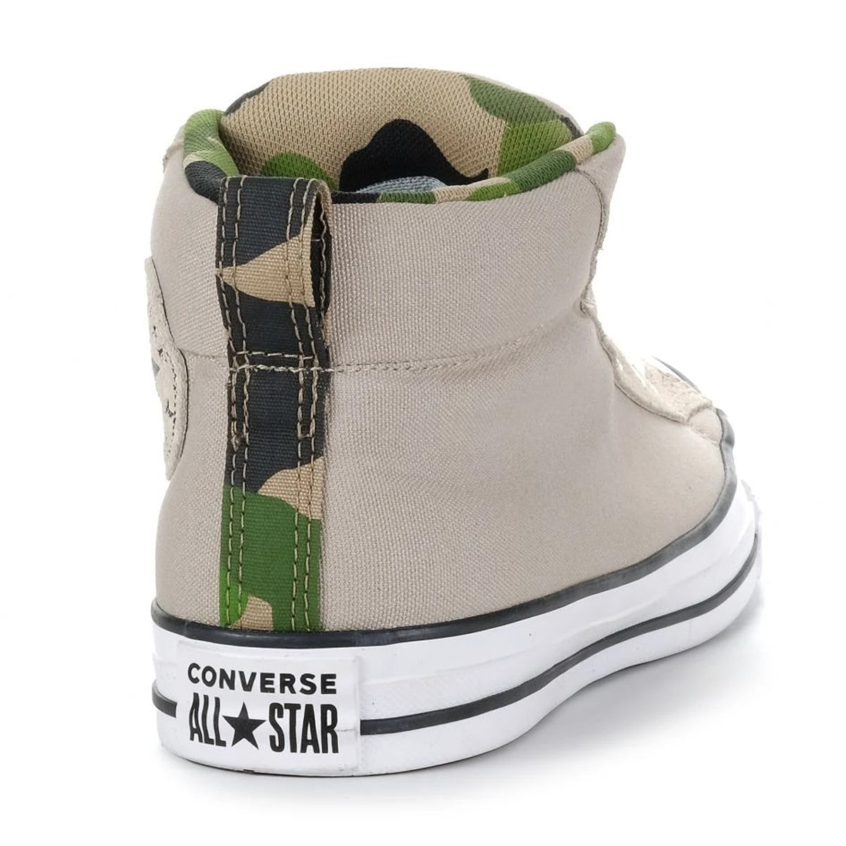 + Converse Ct Street Canvas And Suede Papyrus/White/Black (166976C) - PY - R1L7