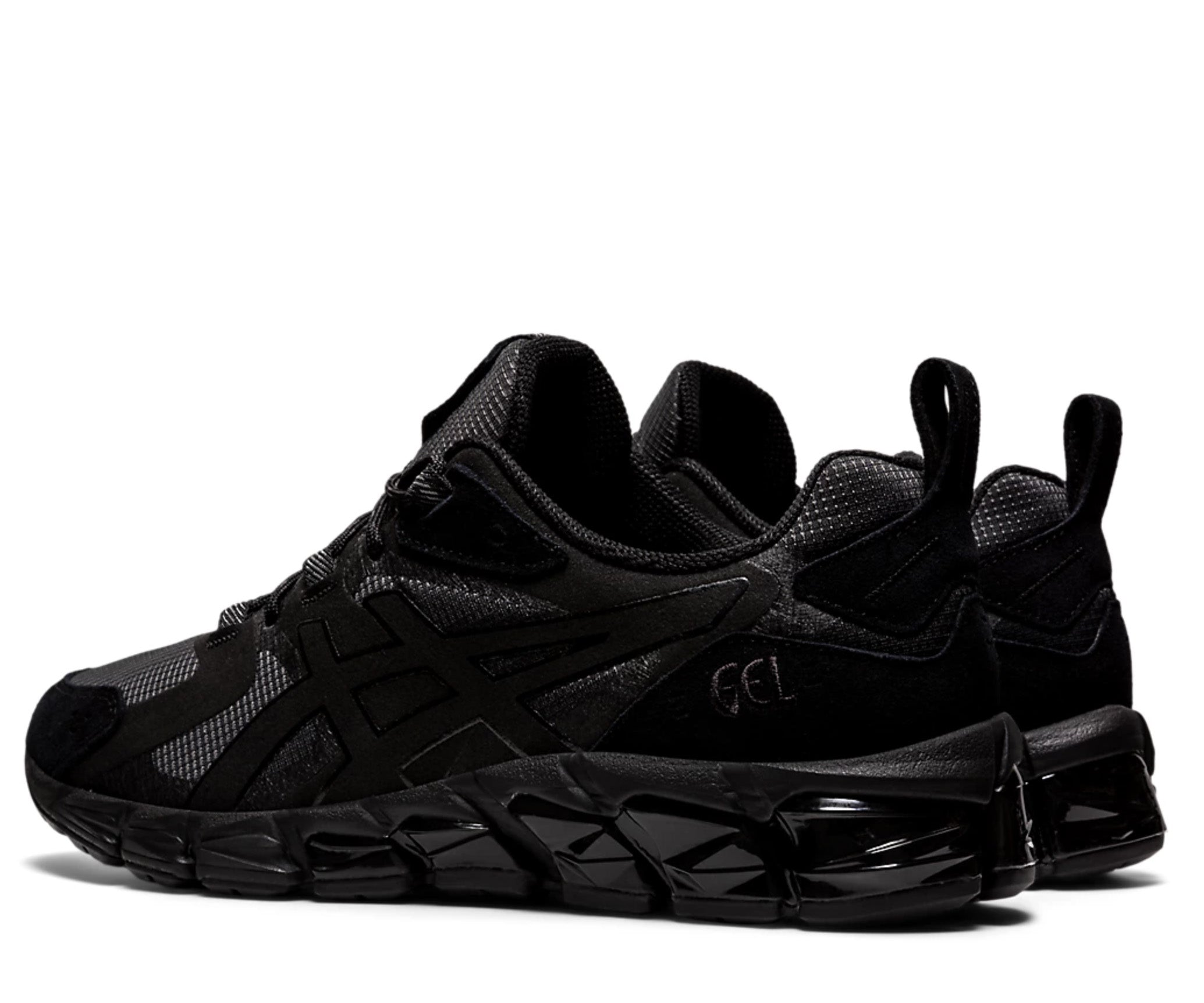 Asics quantum hotsell 360 black suede