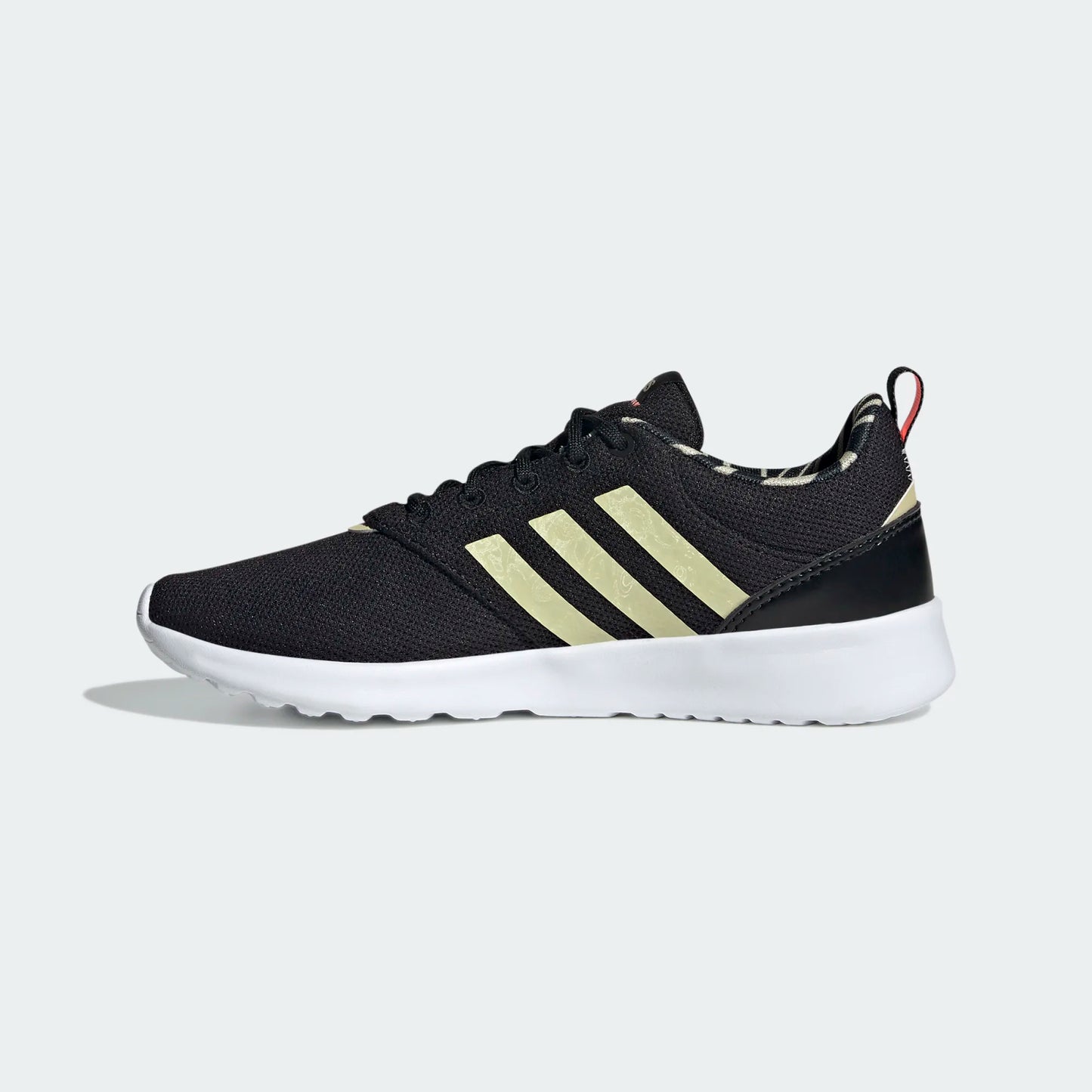 Adidas Womens QT RACER 2.0 Black/Gold Print  - (GX5681) - RTQ - R2L14