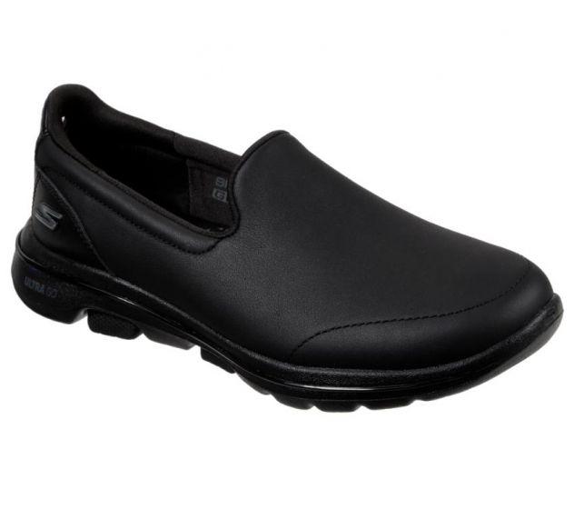 Skechers go walk shop 4 trainers ladies leather