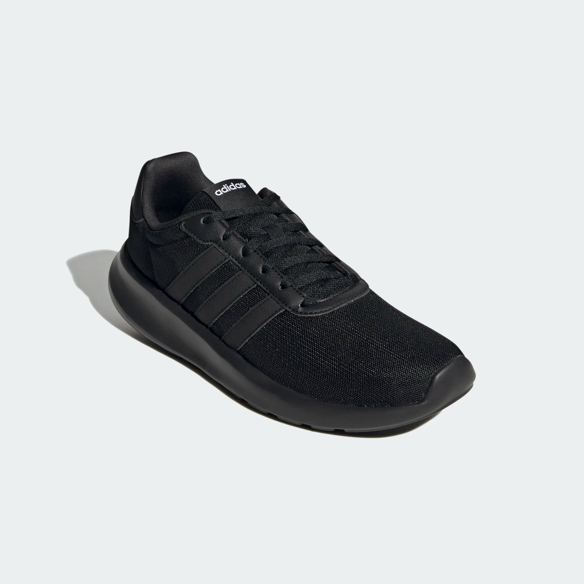 Adidas lite racer triple black best sale