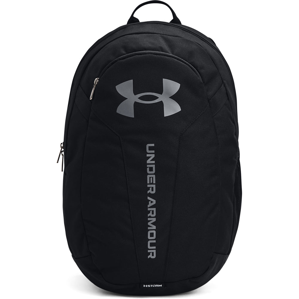 .UNDER ARMOUR HUSTLE LITE BACKPACK BLACK 24 LITRES - (1364180 001) - C25