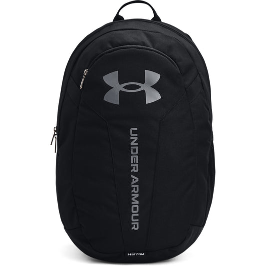 .UNDER ARMOUR HUSTLE LITE BACKPACK BLACK 24 LITRES - (1364180 001) - C25