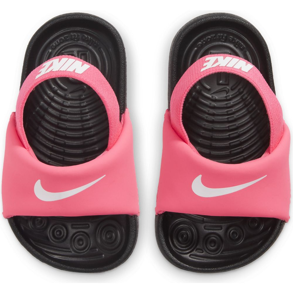 Nike Unisex Toddlers Kawa Slide Sandal Pink Wht BV1094 610 PQ Shoe Bizz