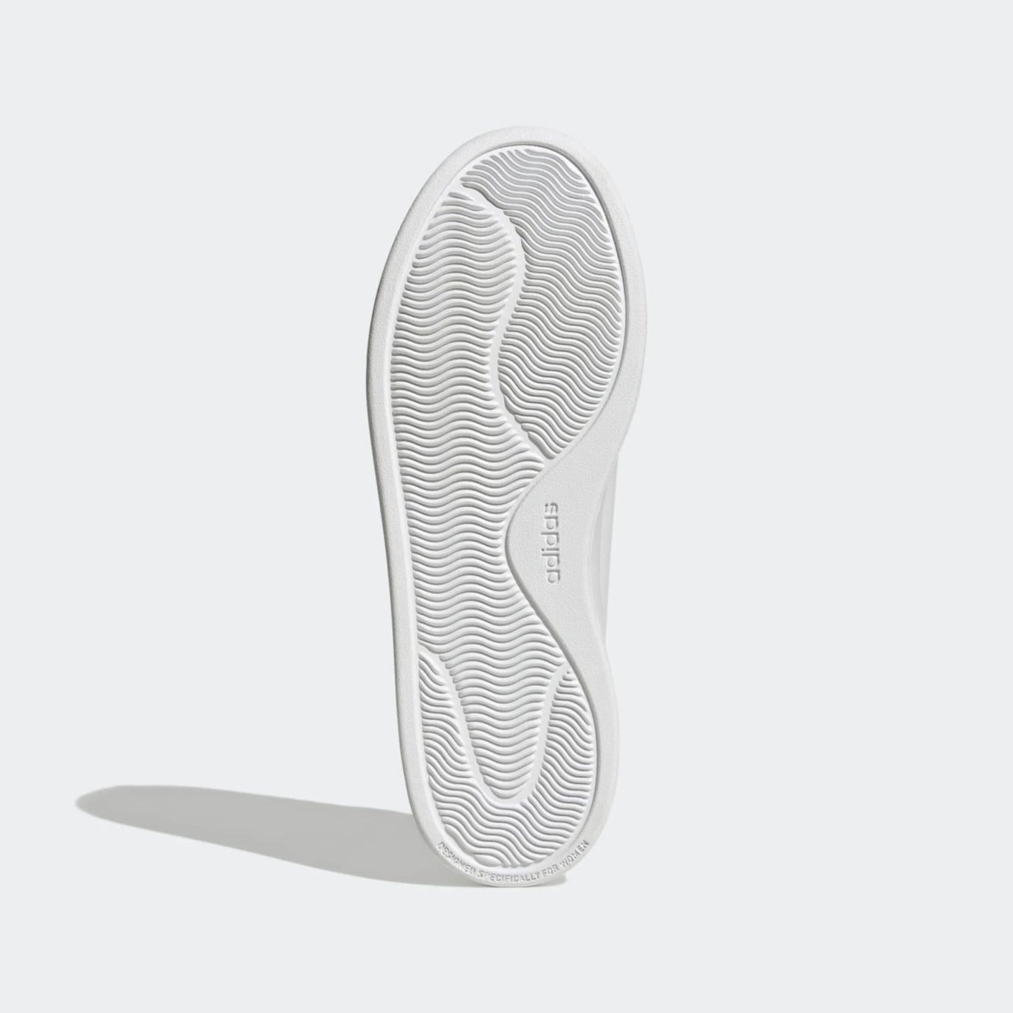 - Adidas Womans White Court Silk Shoes - (GY9255) - CRT - R2L13 - L/P