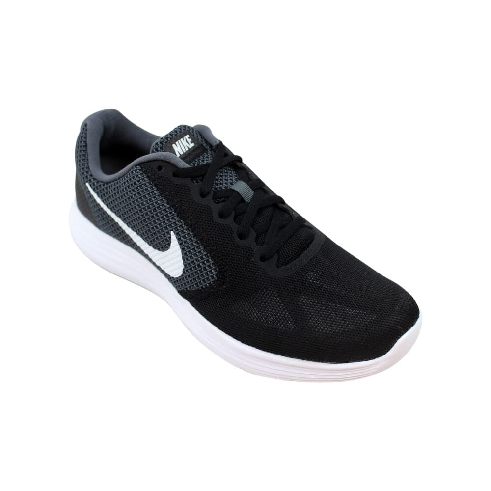 Nike Revolution 3 Womens Dark Grey/White - (819303 001) - W5 - R1L2 - L/P